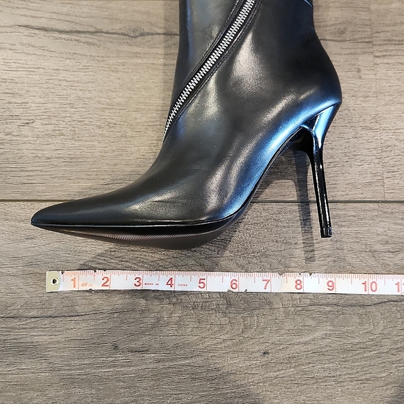 NWT REISS | Hoxton Zippered Knee High Boots - Picture 7 of 7